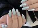 ワンカラーアートネイル