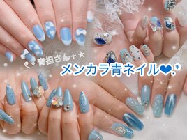 青担の皆様！メンカラネイル