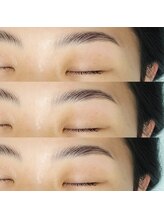 カリノ(carino)/一緒に作るアイブロウパーマ+Wax