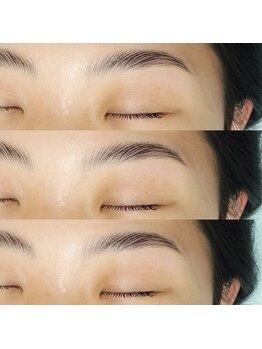 カリノ(carino)/一緒に作るアイブロウパーマ+Wax