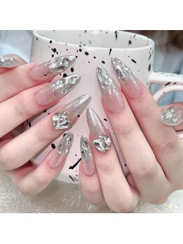 クイーンズビューティーサロン 新宿本店(Queen's beauty salon)/チップ長さ出し10本やり放題