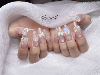 リリーネイル(lily nail)の写真/《持ち込みデザインOK!》人気のマグネット/ミラーネイルからつけ放題までメニューもパーツも豊富にご用意♪