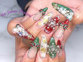 【ロングネイル】クリスマス