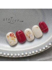 atelier recommend 成人式ネイル