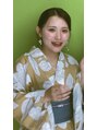 眉毛とまつげパーマとマツエクの研究所 藤沢店&nbsp;自分で浴衣を着付けるのが好きで、色んな帯の結び方を勉強中です