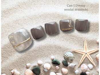 キャンアイドレッシー 仙台荒町店(Can I Dressy)/フットデザイン定額¥7,500