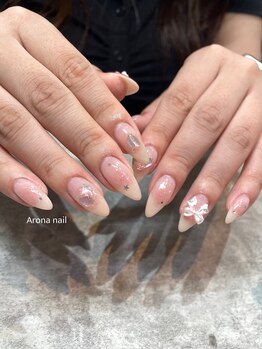 アローナ ネイル(Arona nail)/チークネイル
