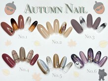 ［イベントネイル］お得なデザイン(写真:10.11月 AutumnNail)