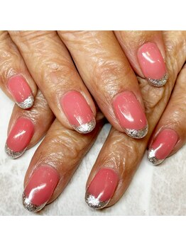 フレンチネイル　5180円→4880円