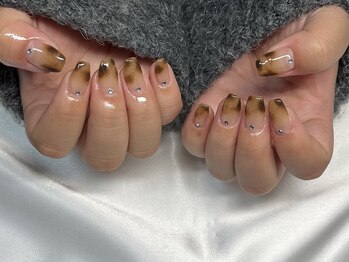 ハル(HARU)/べっ甲ネイル