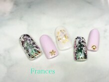 フランセス(Frances)/ホイル×シェルネイル