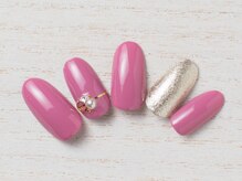 ア ネイル(A nail)/上品ビジュー【つけ放題】