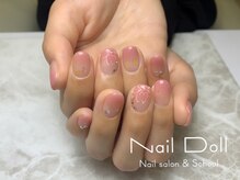 ネイルドール(Nail Doll)/桜アートお選びいただいたました