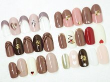 シックネイル(CHIC nail)/チョコネイル☆バレンタイン