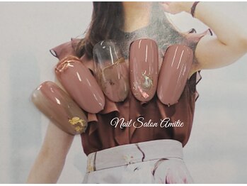 ネイルサロン アミティエ(Nail Salon Amitie)/nuance:ピンク系