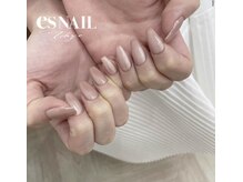 エスネイル 新宿西口店(es NAIL)/パール感ワンカラー