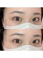 フィズアイビューティー 岡崎竜美ヶ丘店(fiz eye beauty) 目尻のカール感までしっかりとご相談させていただきます♪