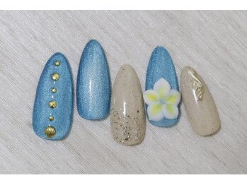 プルメリアアート