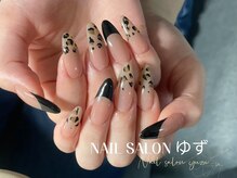 ゆず/豹柄　秋　フレンチ