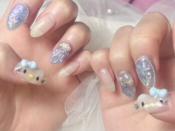 ジョアネイル(JOA Nail)/夏/マーメイド/キティちゃん