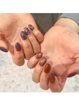 ジーナネイル 京都駅前(Zina nail)/90分ターコイズデザイ ン 