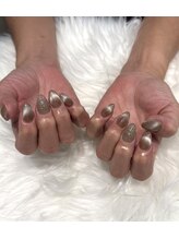 ジューシーネイルオオハシテン 大橋店(Juicynail)/マグネットフレンチネイル