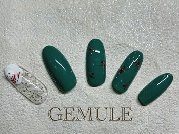 ネイルアンドアイラッシュ ジェムール 川越店(Nail&Eyelash GEMULE)/12月新作デザイン