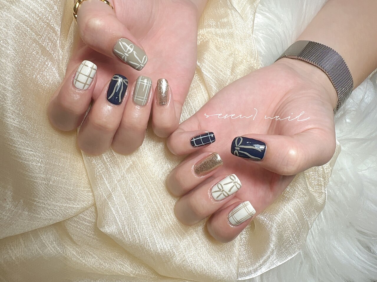 ネイルンページ 手が綺麗に見えるネイル/春/オールシーズン/ハンド/シンプル - seven.r