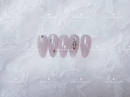 ワンホンシンプルネイル