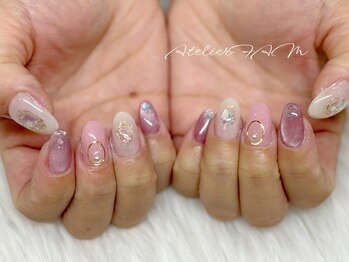 桜カラーネイル/マグネット