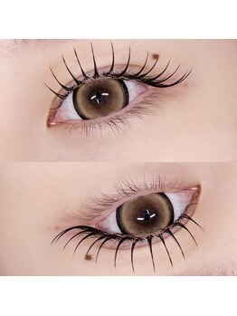 エル(Elle)の写真/【上品で自然な仕上がり】フラットラッシュで大人の洗練まつげに♪持続力抜群で毎日のメイク時間の短縮へ◎