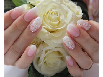 ネイルサロンミキ 横浜(MIKI)/ウェディングブライダル手描き3D