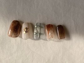 カフェラテネイル