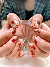 アムルーズ(Amoureuse)/ニュアンスクリアネイル♪