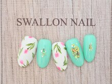 スワロンネイル(SWALLON NAIL)/3月、４月　定額ネイル★