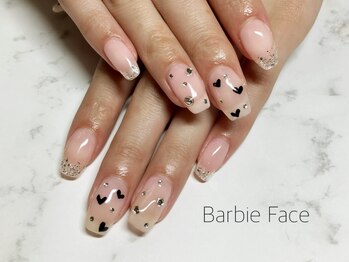 バービーフェイス 恵比寿(Barbie Face)/ワンホンネイル