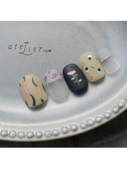 atelier recommend 成人式ネイル