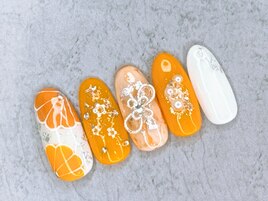 ◆成人式ネイルデザイン◆￥8500