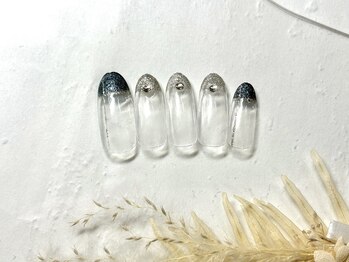 セプトネイルアンドプラス(SEPT NAIL & PLUS)/4月オフィスサンプル￥5500