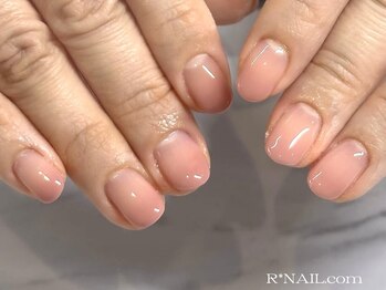 アールネイルドットコム(R*NAIL.com)の写真/毎月通いやすいお手頃価格！！初めてのネイルサロンやお仕事、学校で派手に出来ない方にもオススメ☆