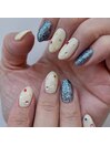 【カラフルストーンネイル】