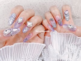埋め尽くしネイル