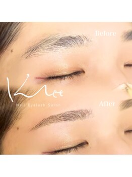 クレー(Klee)/アイブロウwax＋間引き