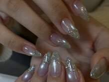 LINEA nail studio &nbsp;【ライナーネイルスタジオ】代官山/光纏うマグネットネイル