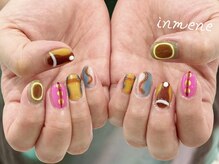 インミニネイルサロン 上野御徒町(INMENE)の雰囲気(トレンドのニュアンスネイルもお任せ♪マグネット/ワンカラー)
