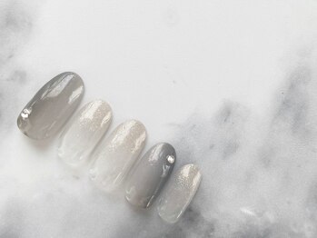 スリー(THREE)/Feb,2021/nail design 