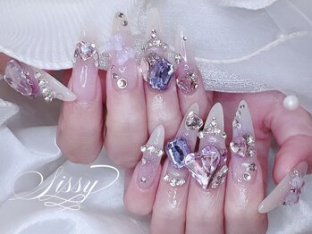 シシー 心斎橋店(sissy)の写真/【耐久性を追求☆フルチップに変更可能】こだわりのフォルムで美しい指先に♪1本～施術可能☆スカルプもOK!