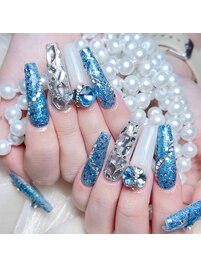 ラメワンカラー