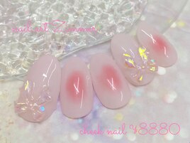 大好きcheek nailコース