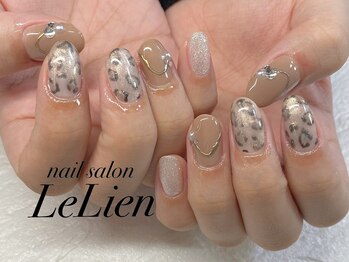 ルリアン(LeLien)/【120分アートし放題】ヒョウ柄